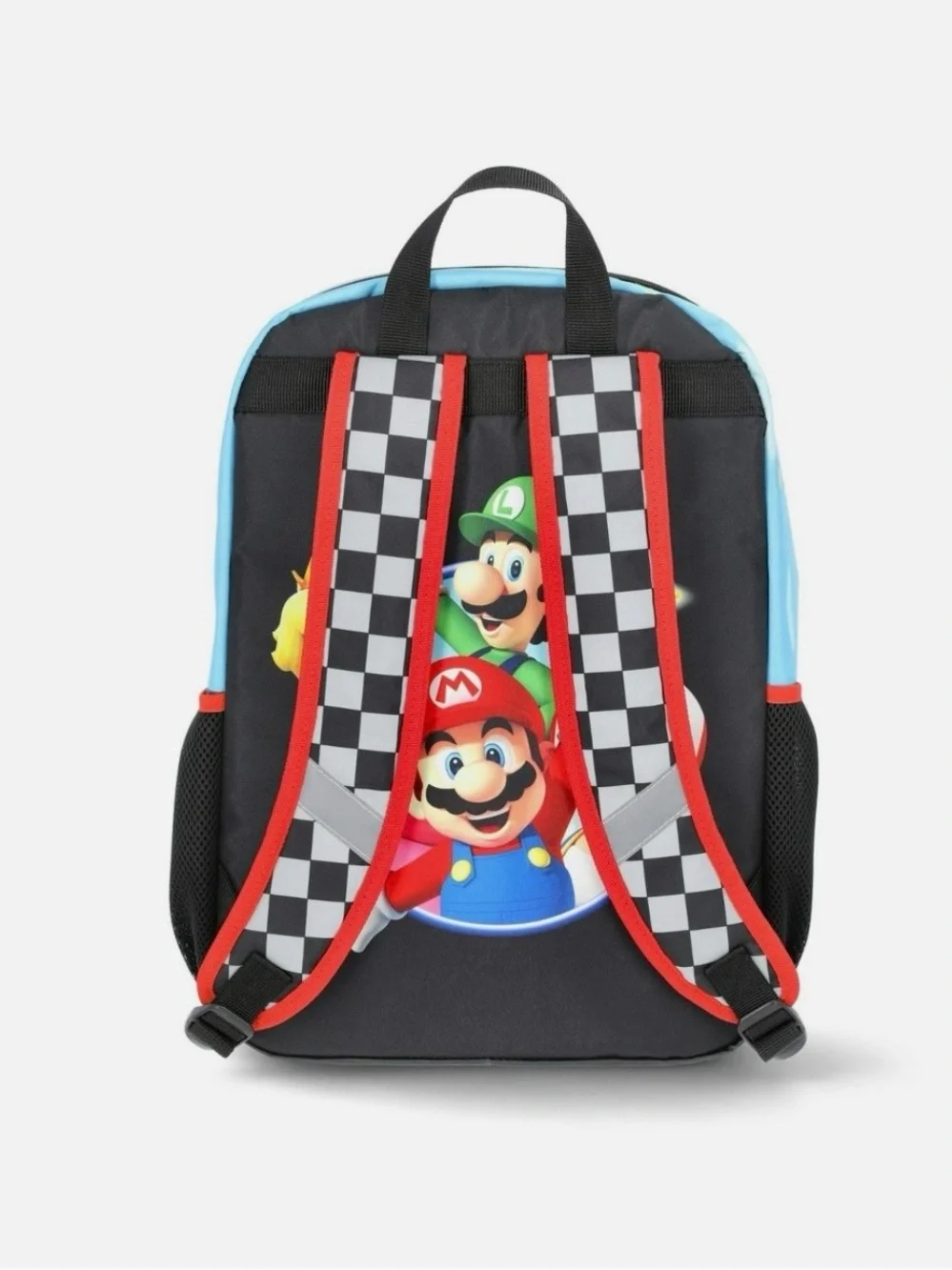 Super Mario Bros 4 Piece Backpack Set 17” Mario School Bag NWT